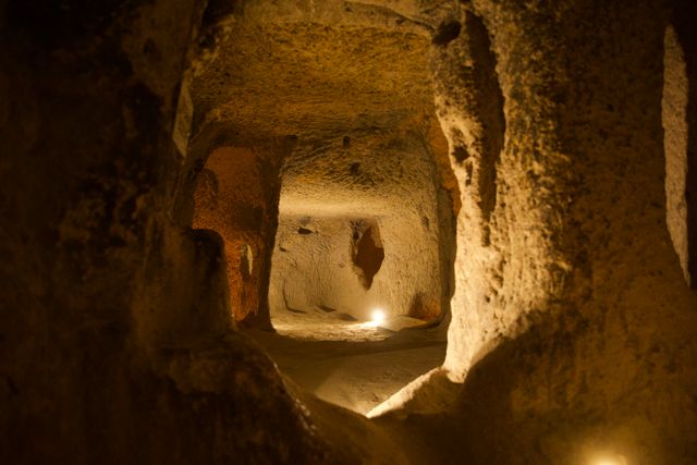 underground cities, cappadocia , Derinkuyu