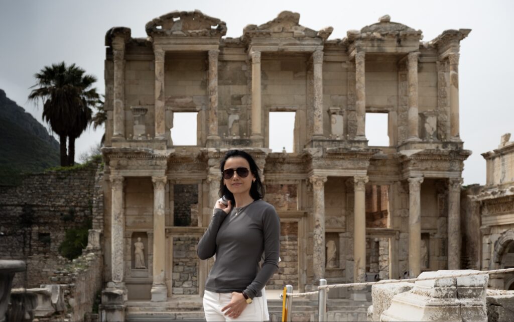 Library of Celsus Ephesus facade Roman architecture
